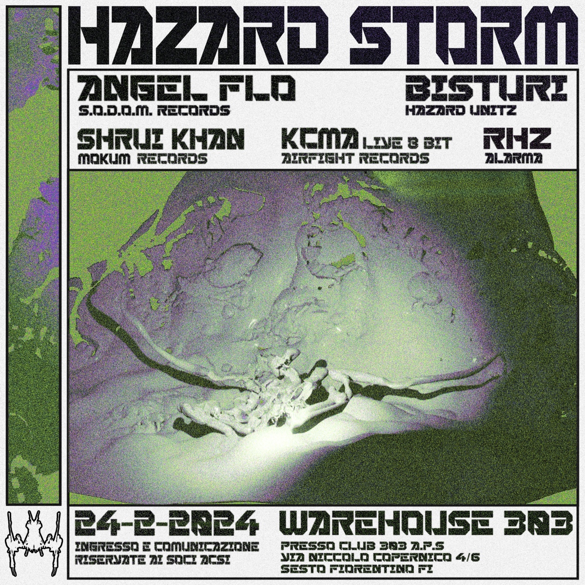 Hazard Storm 24/02/2024